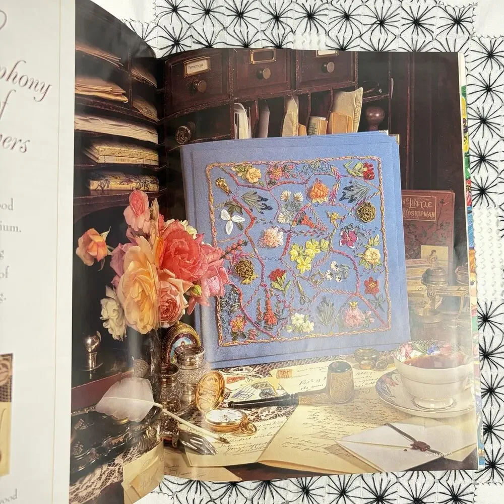 Inspirations Embroidery Magazine 1997 Issue 15 Floral Cottage Patterns
